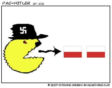 Guest Comic by Joe: Pac-Hitler  (Oh dear)