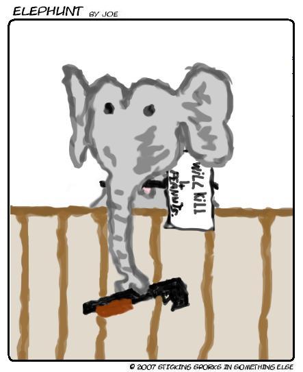 Guest Comic - Elephunt by Joe