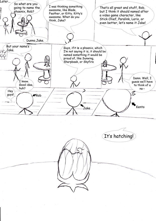 #003 - The Phoenix Is, Well, Hatching