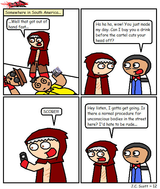 Meanwhile, thousands of miles away... (Persona 2: Eternal Punishment)