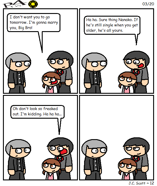 Ryotaro and Nanako Dojima