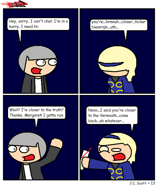 Reach out for the Vermouth