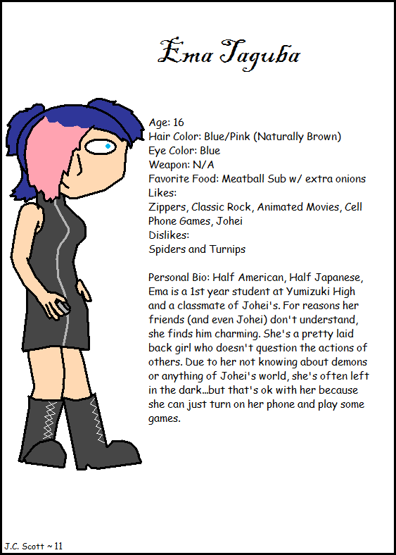 Character Profile - Ema Taguba