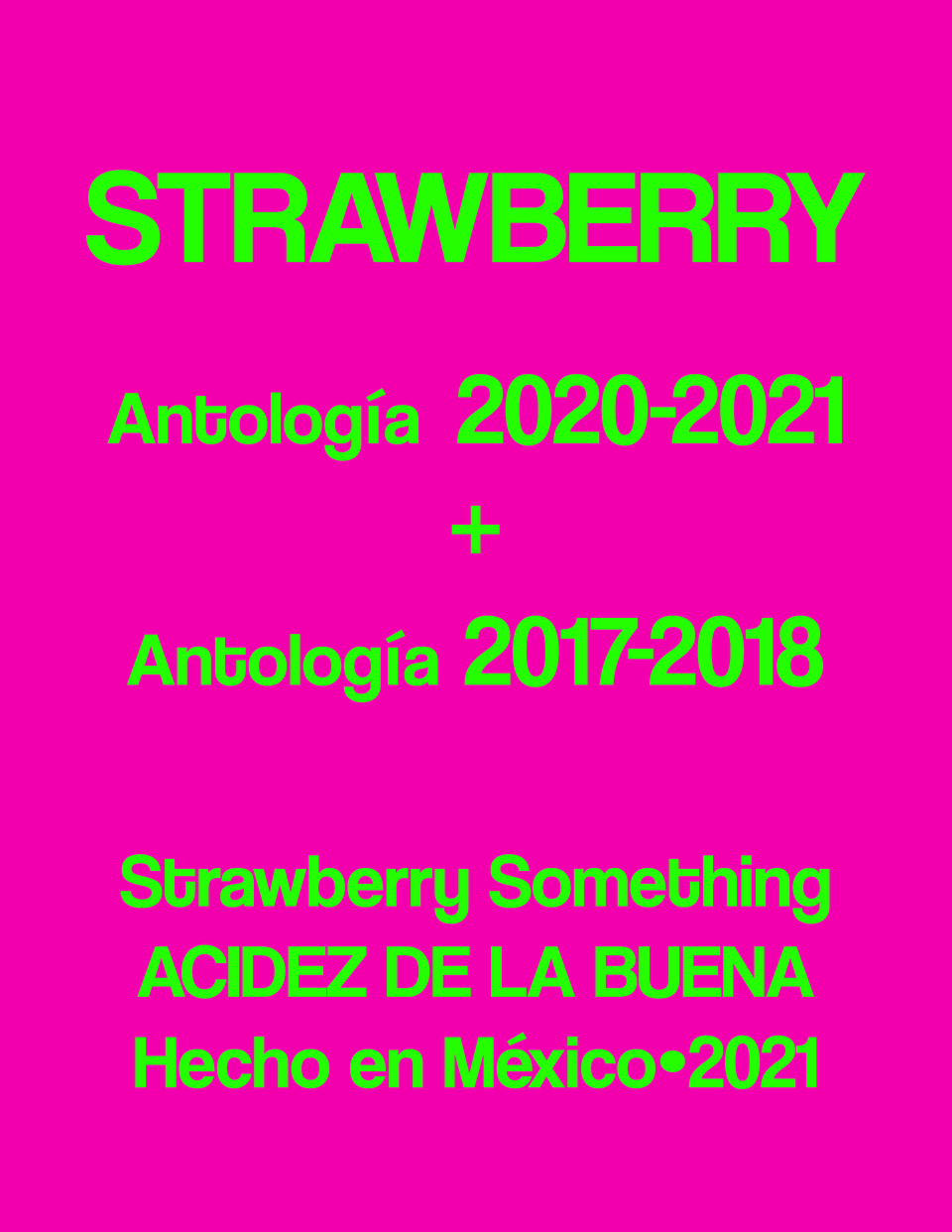 STRAWBERRY graphic selected works
