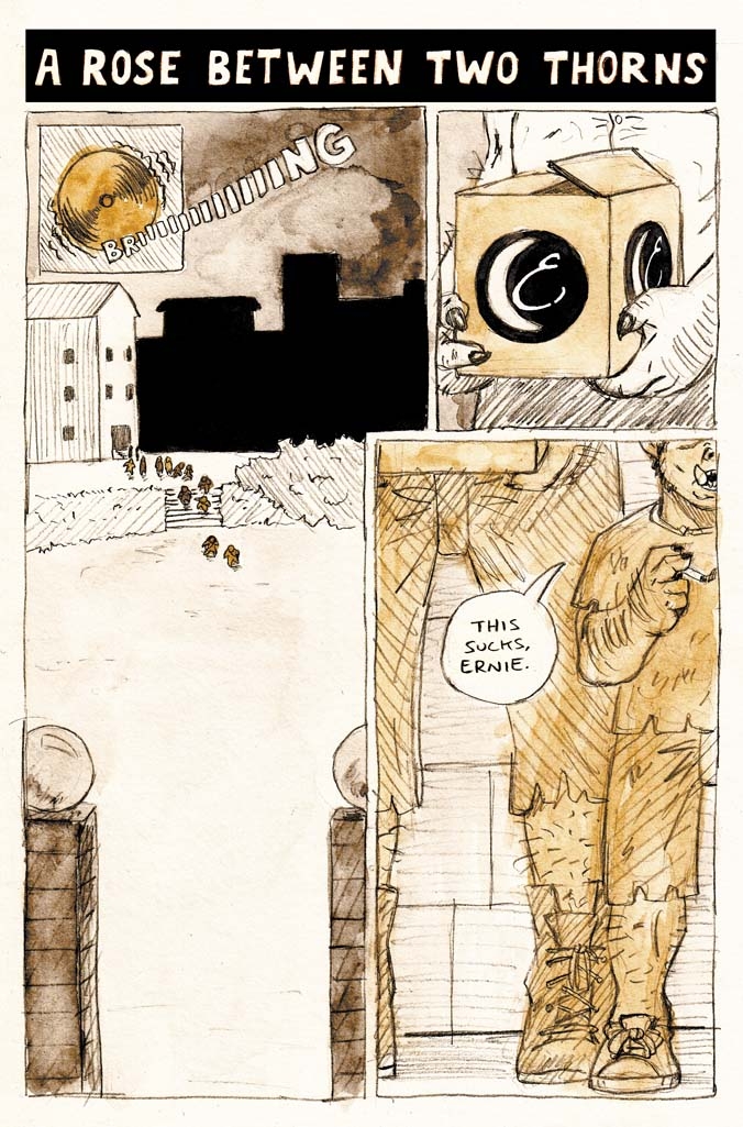 A Rose Between Two Thorns, Page 01