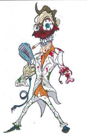 Random Art: ZOMBIE SINATRA!