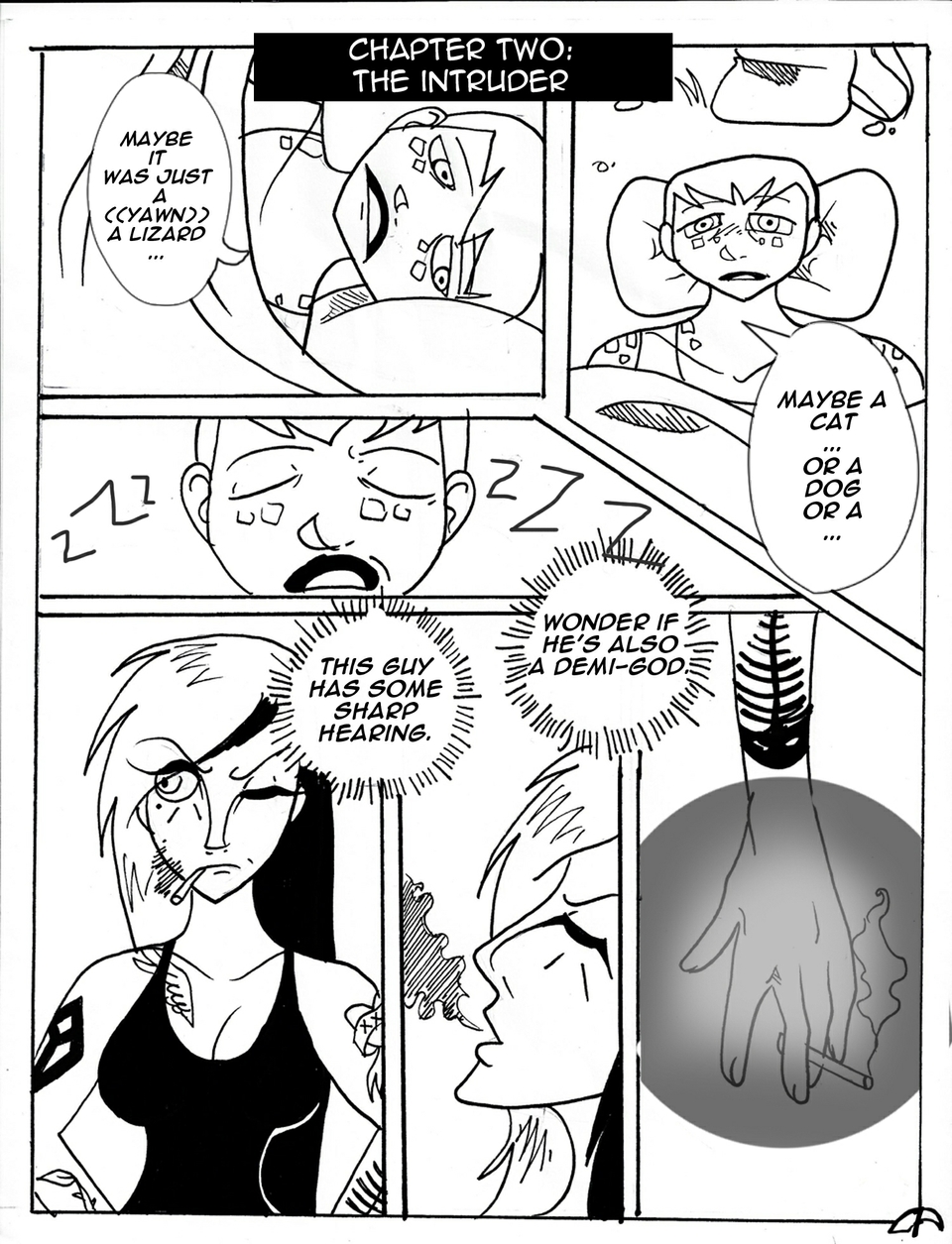 Chapter 2: The Intruder Page 1