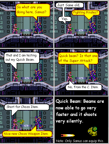 #58: Samus's Quick Beam