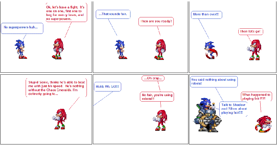 Sonic and the Gang #11: The Backfire of the Innocent Game of Tag