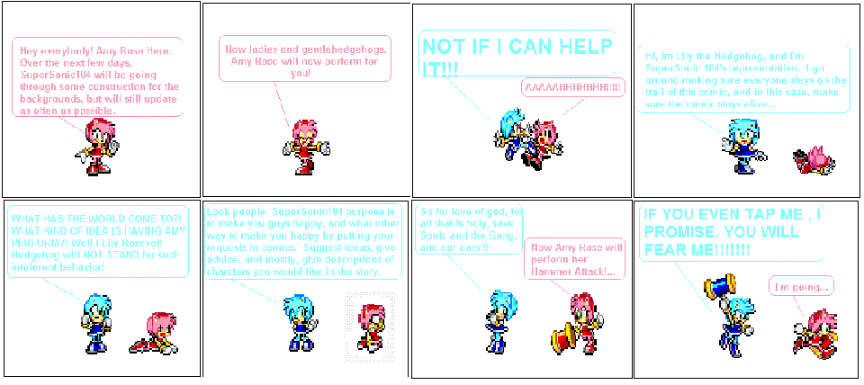 Sonic and Gang #13: Under Construction; PQ me Ideas