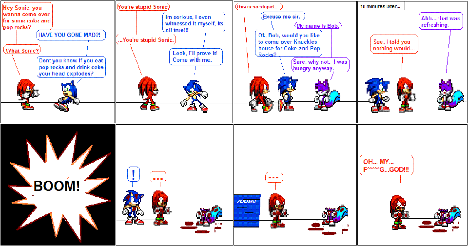 Sonic and the Gang # 14: Coke and Pop Rocks