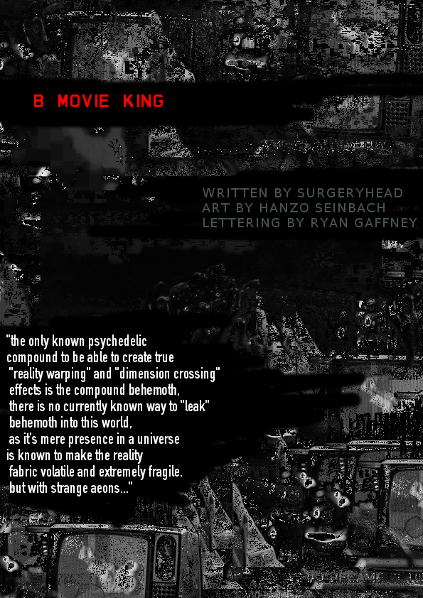 B Movie King (Title Page)