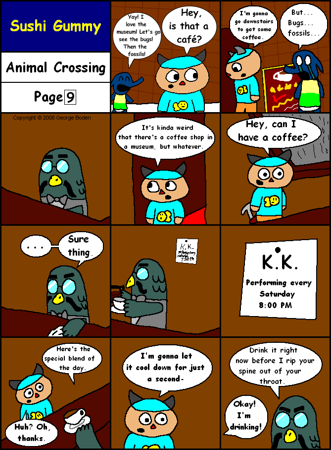 Animal Crossing Page 9