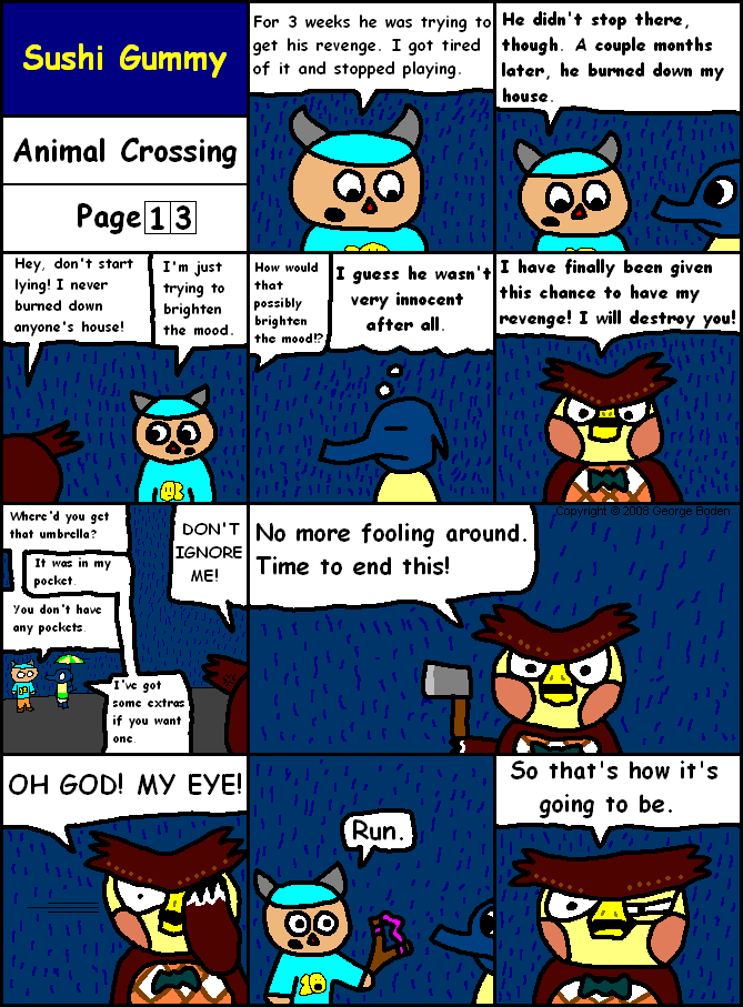 Animal Crossing Page 13