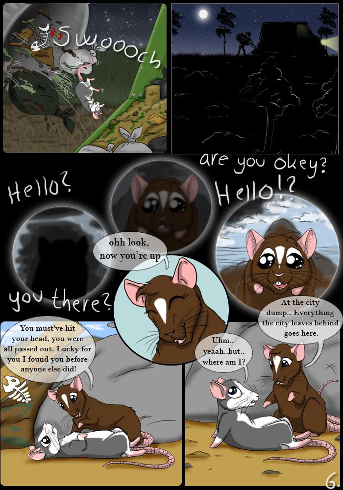 The rat story. Page 6.