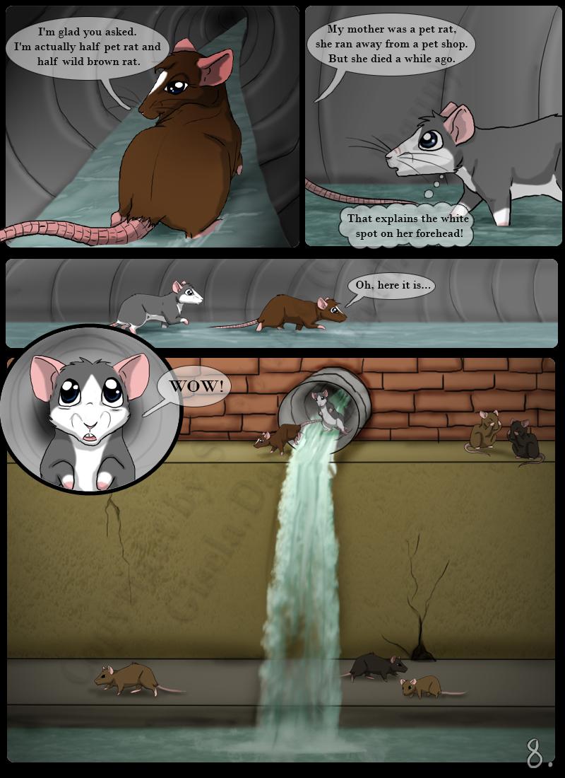 The rat story. Page 8.