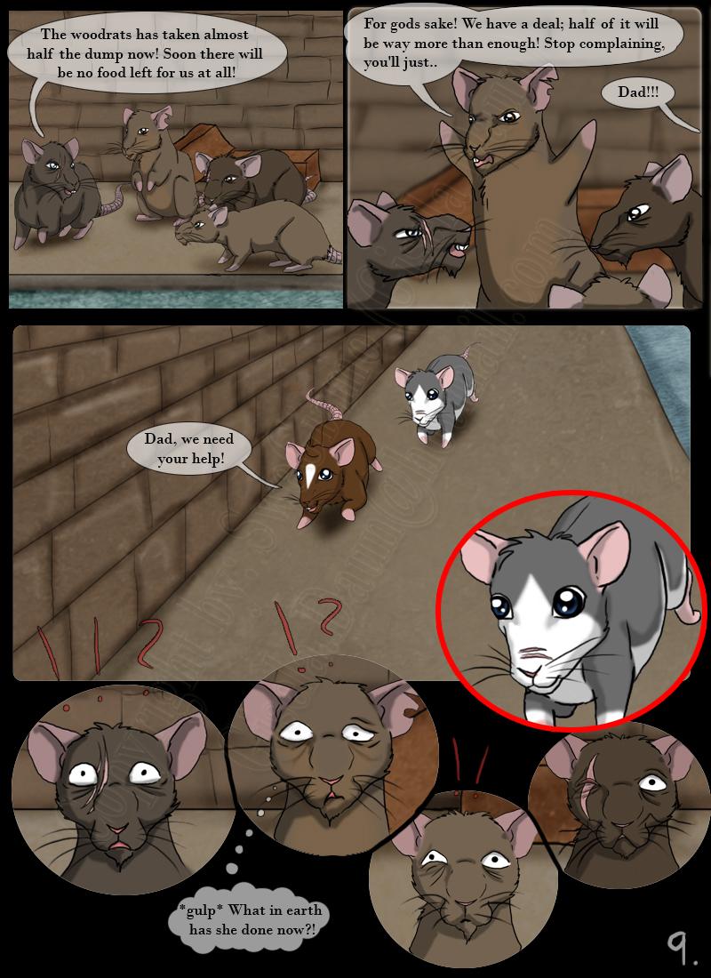 The rat story. Page 9.