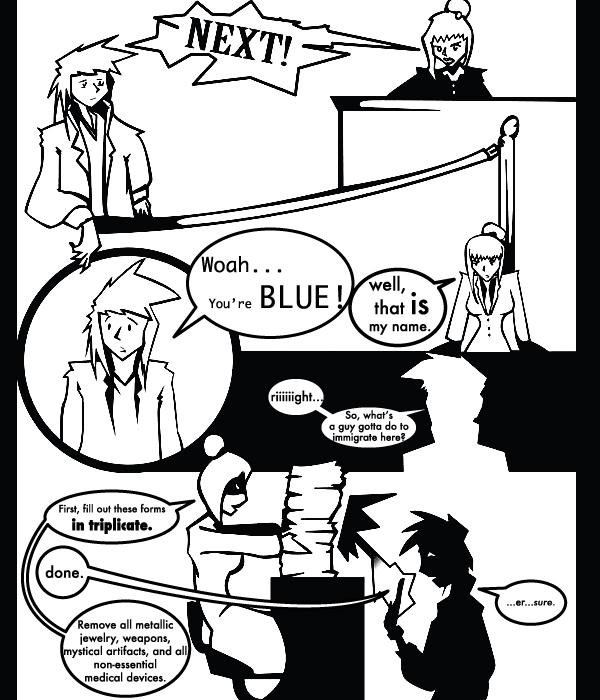 madness of bearucracy vs. godhood of magic