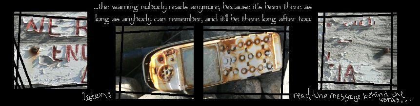 Drifter: Pay attention kid