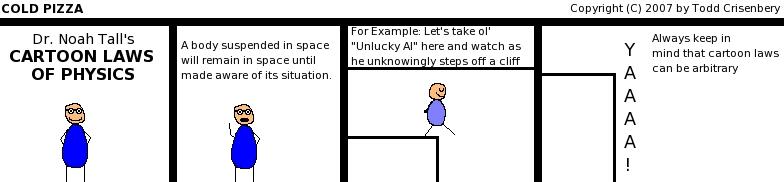 Cartoon Laws of Physics