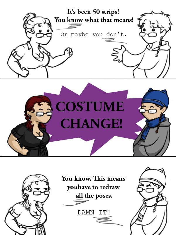 50. Costume Change!