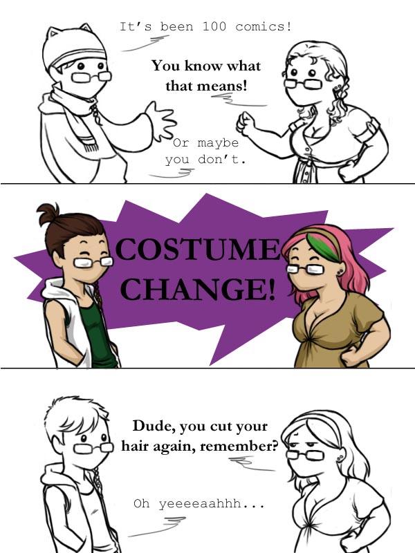 100. Costume Change Number 2!