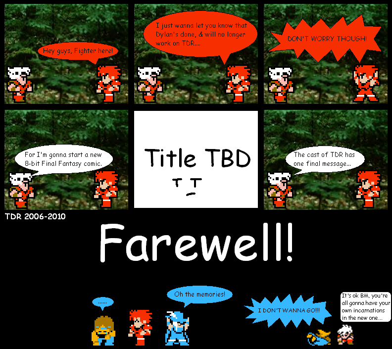 TDR farewell!
