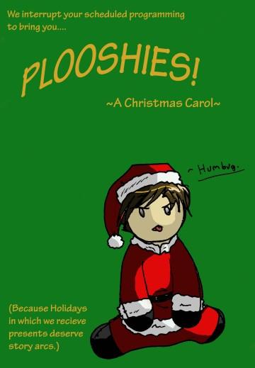 Plooshies - A Christmas Carol, Cover Page