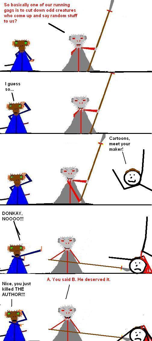 Monkay Meets His Maker