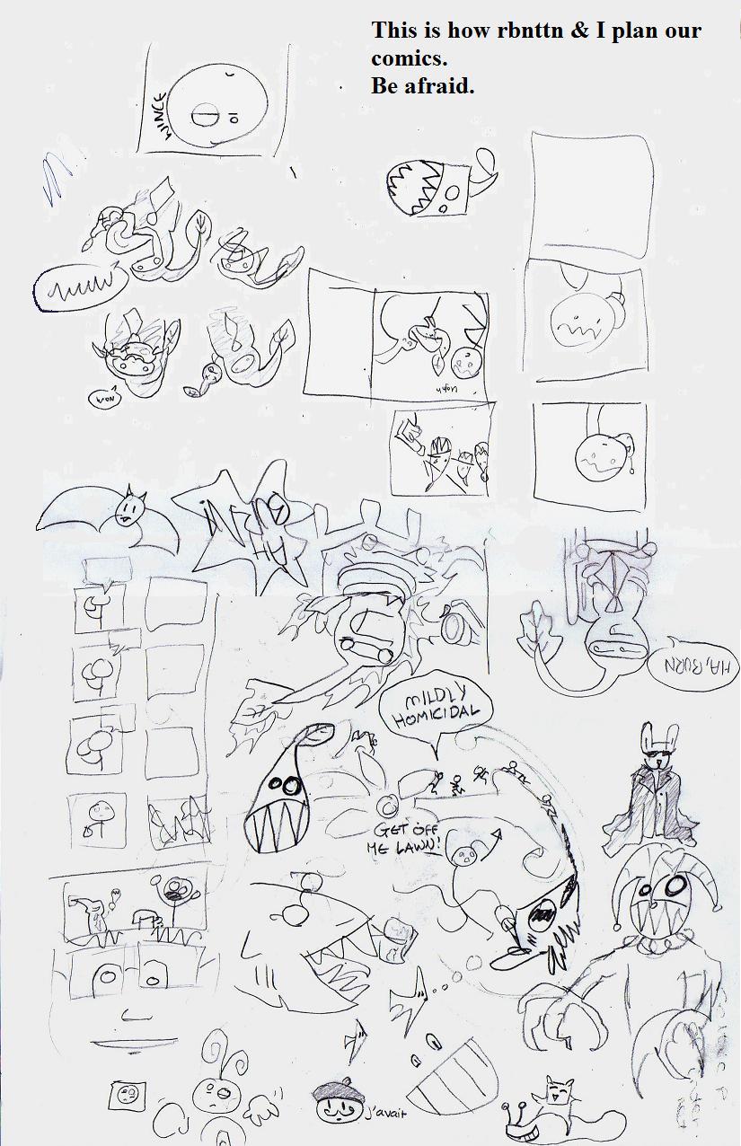 How we plan our comics