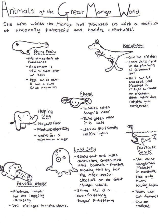 Animals of the Great Mango World