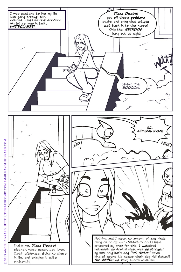 The mystic cat returns!