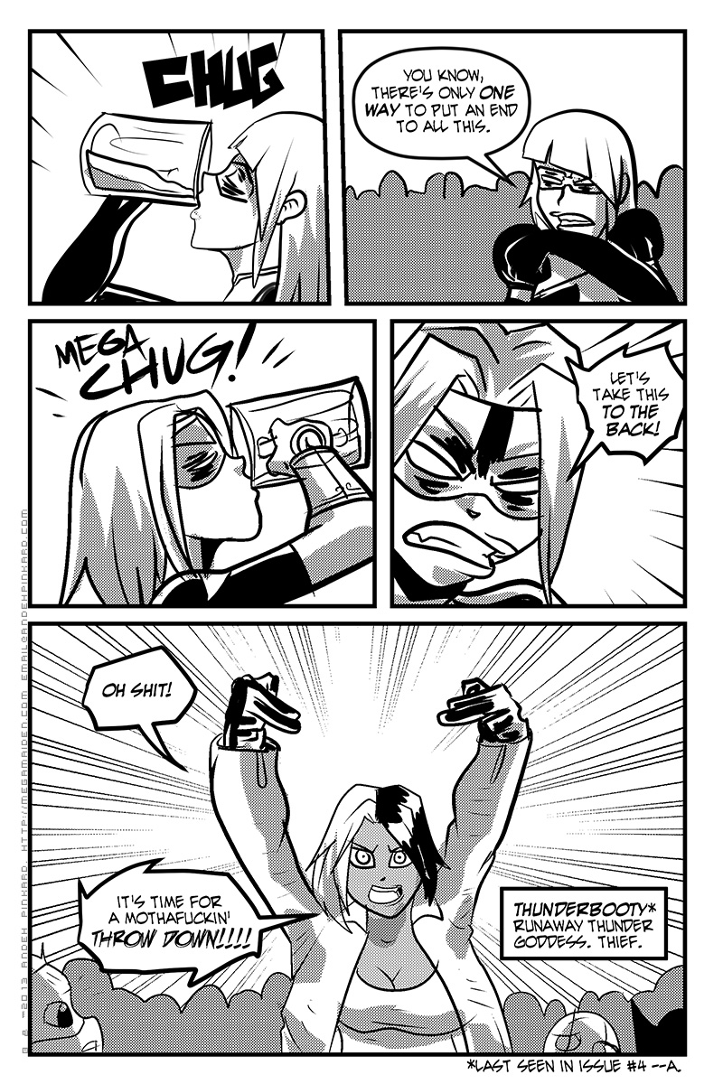 Time for a throwdown!