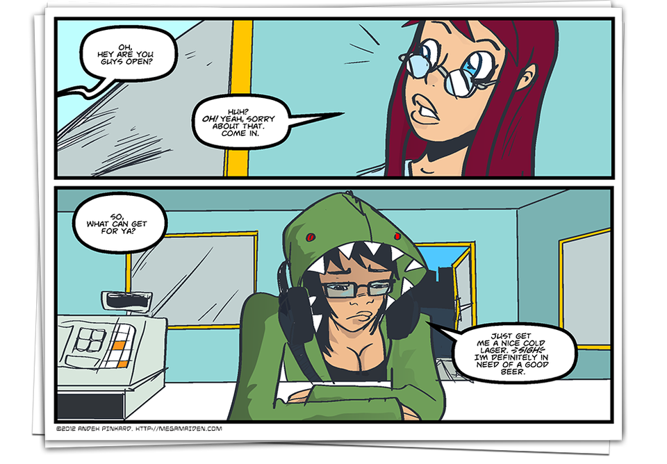 a heavy sigh means beer me