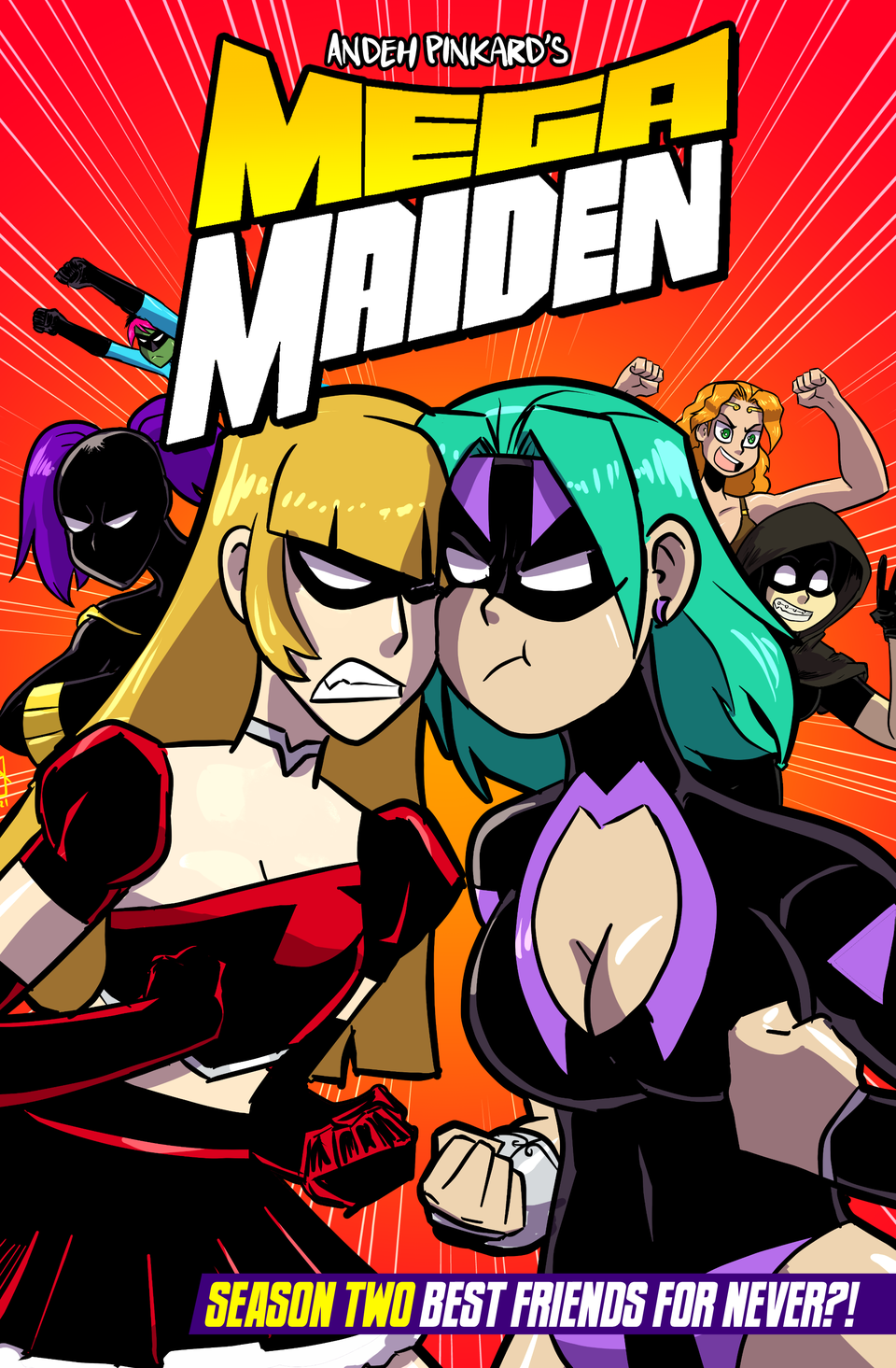 Mega Maiden season 2: Best Friends for Never?! TPB out now1