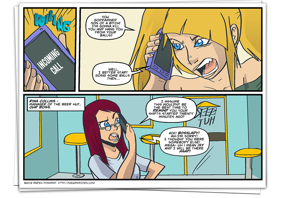 get your ass to work!