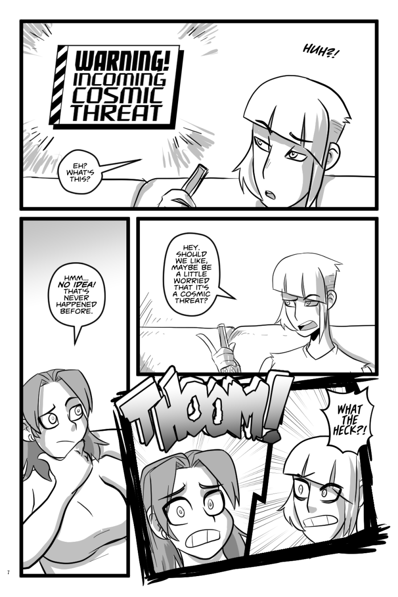 447 WARNING! Cosmic Threat