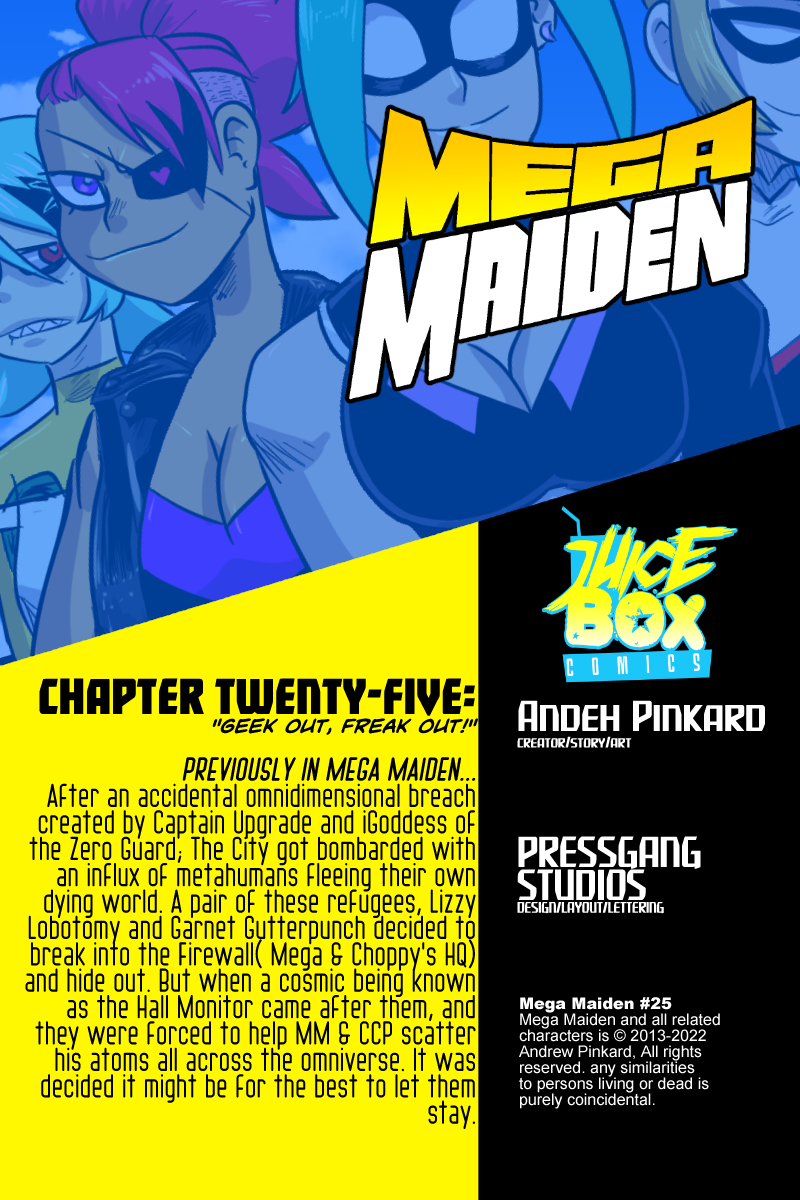 Previously in Mega Maiden...