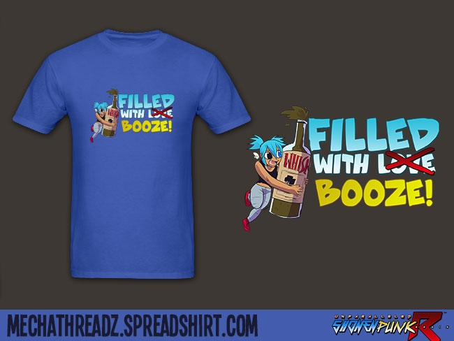 Tshirt!: Tenshi - filled with booze!