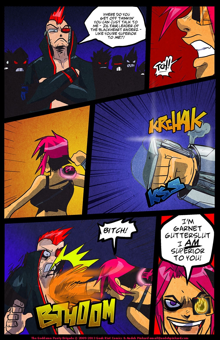 Garnet superior, Gang boss inferior!