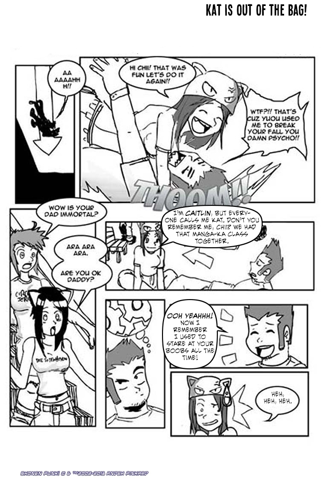 Kat's out of teh bag