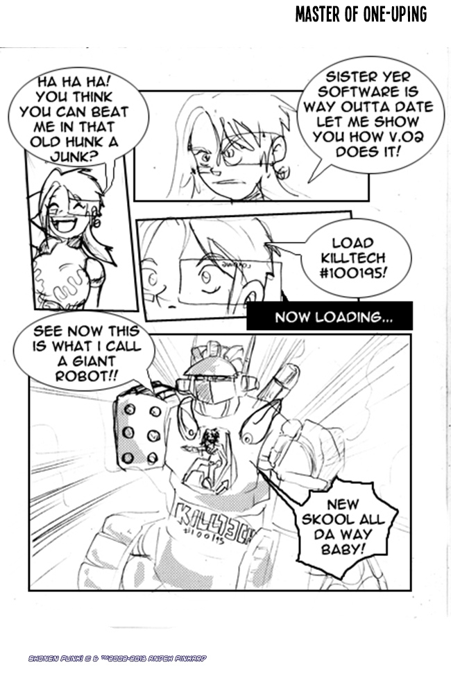 maste rof one up-ing