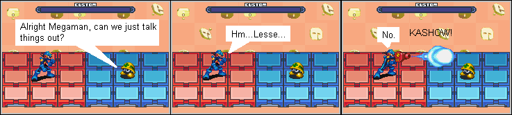 Megaman VS Mettool Part Two