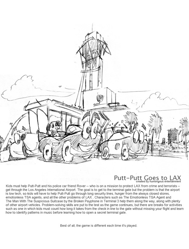 concerto for a rainy day: putt putt goes to the airport