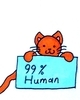 Go to '99 Percent Human' comic