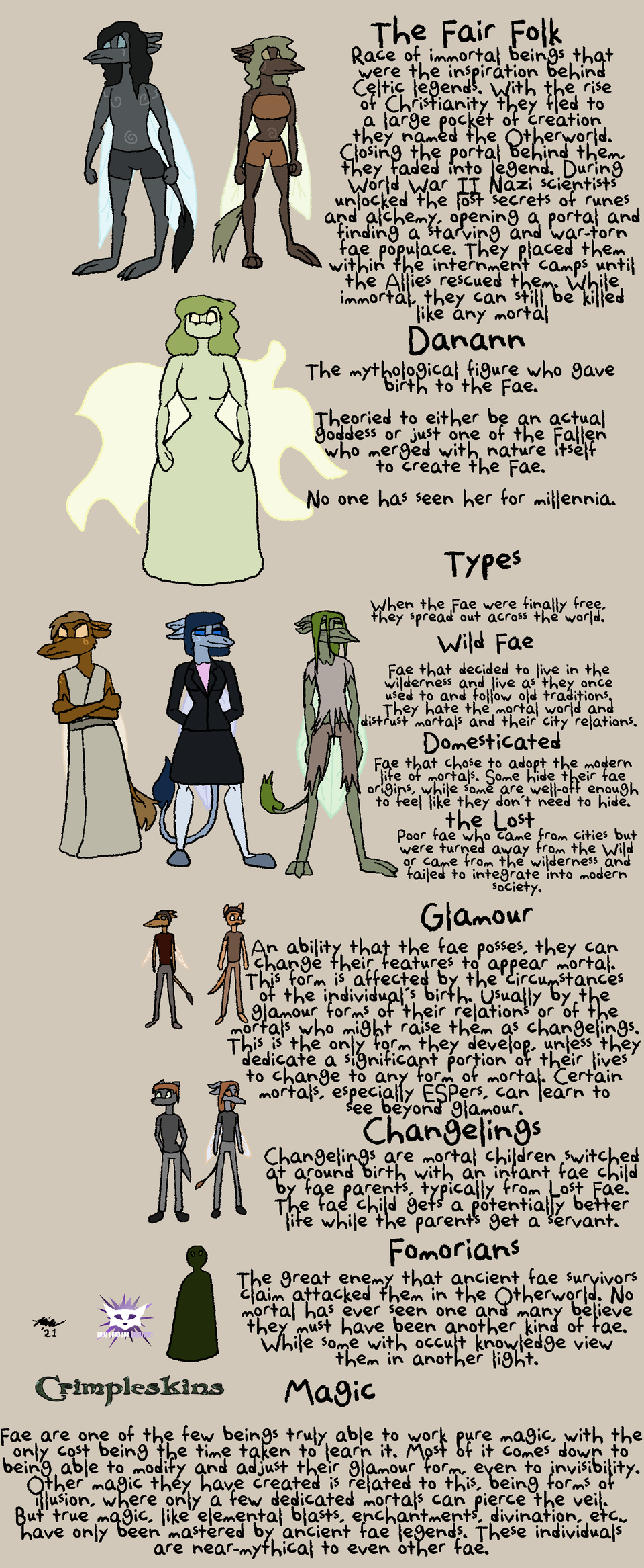 Crimpleskins: The Fae