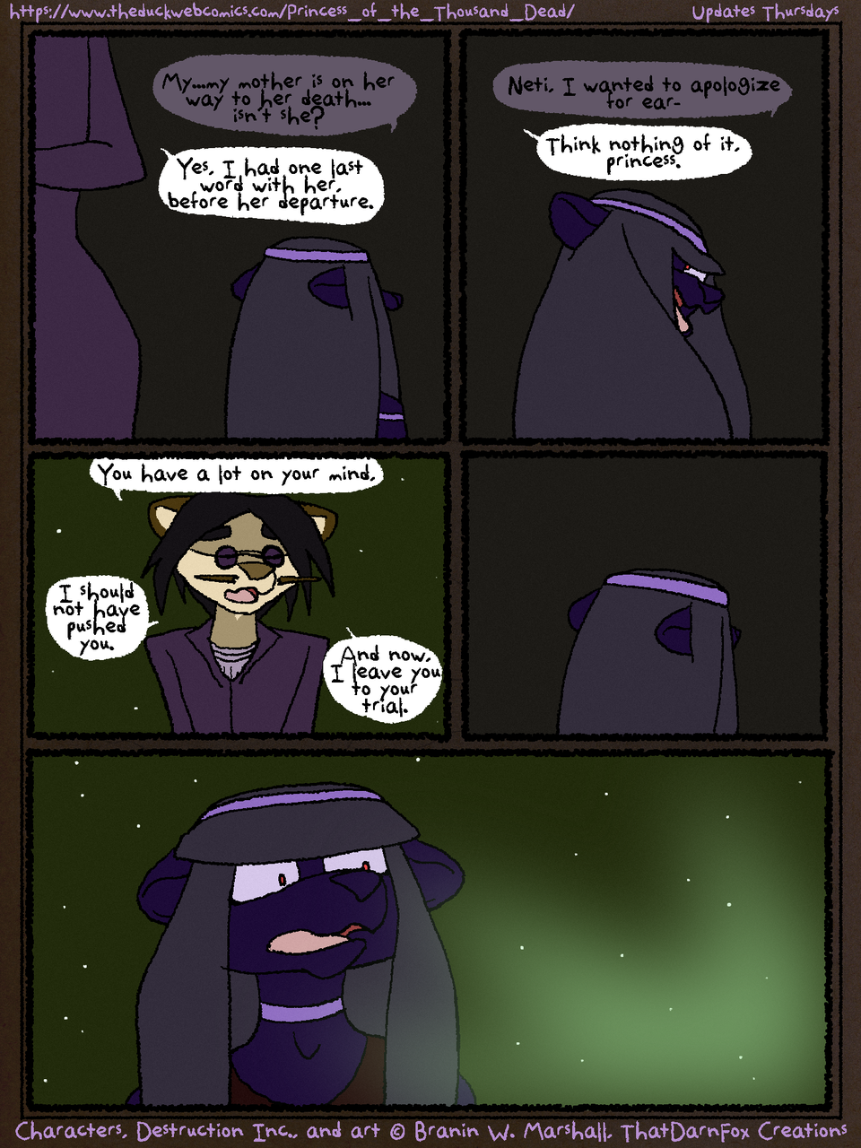 Princess of the Thousand Dead Chapter Four Page 8