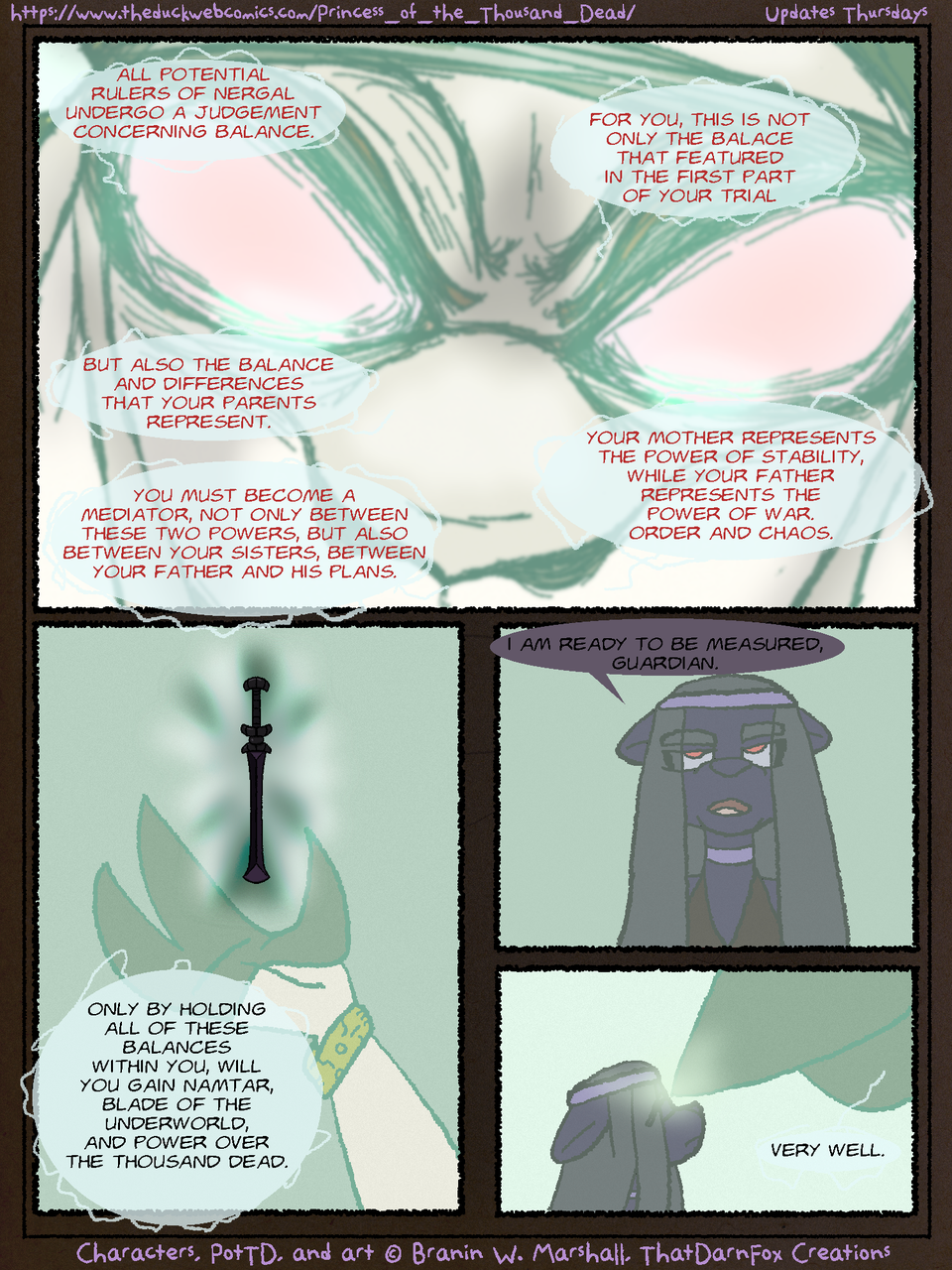 Princess of the Thousand Dead Chapter Five Page 16