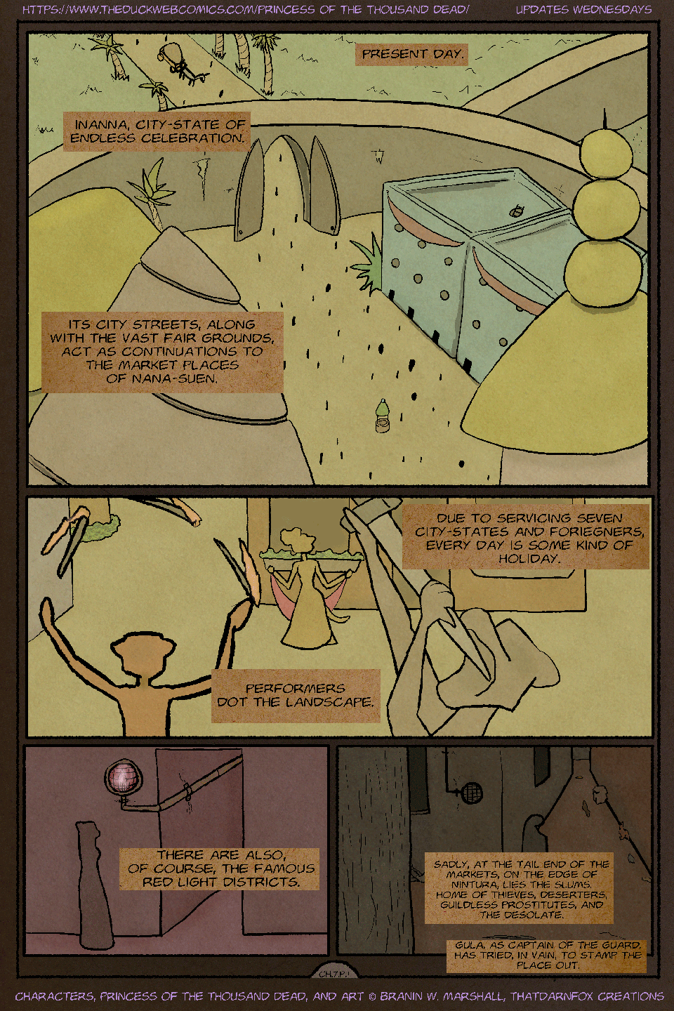 Princess of the Thousand Dead Chapter Seven Page 1