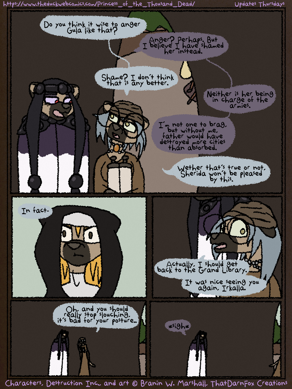 Princess of the Thousand Dead Chapter Two Page 4